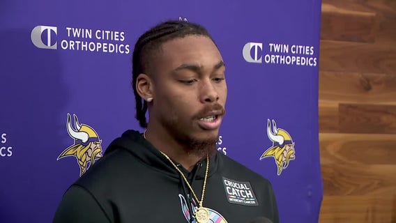 Vikings Justin Jefferson talks hamstring injury