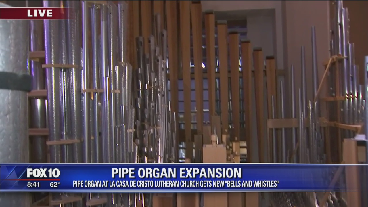 Cory's Corner: Pipe organ gets expansion