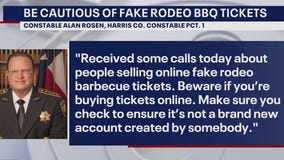 Counterfeit Rodeo BBQ tickets being sold