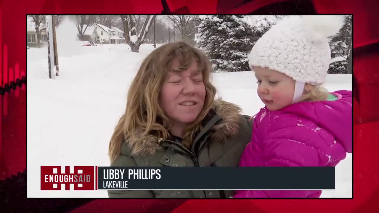 Enough Said: Winter storm, winning Wild and will KAT ever come back?