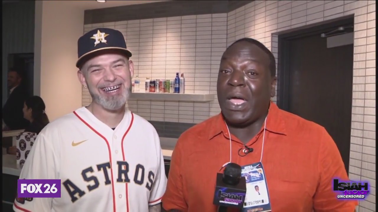 Celebrity Astros fans in Houston
