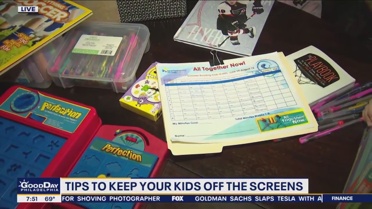 Keeping kids off the screens on rainy summer days