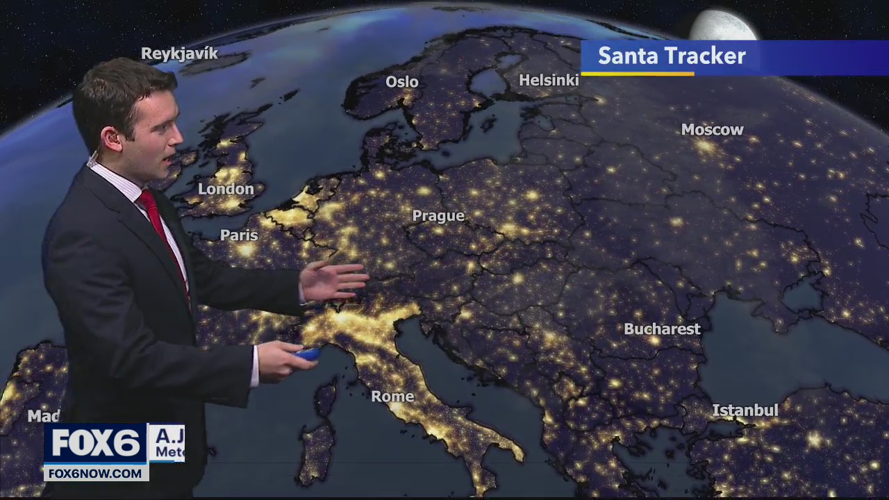 AJ Waterman Tracking Santa