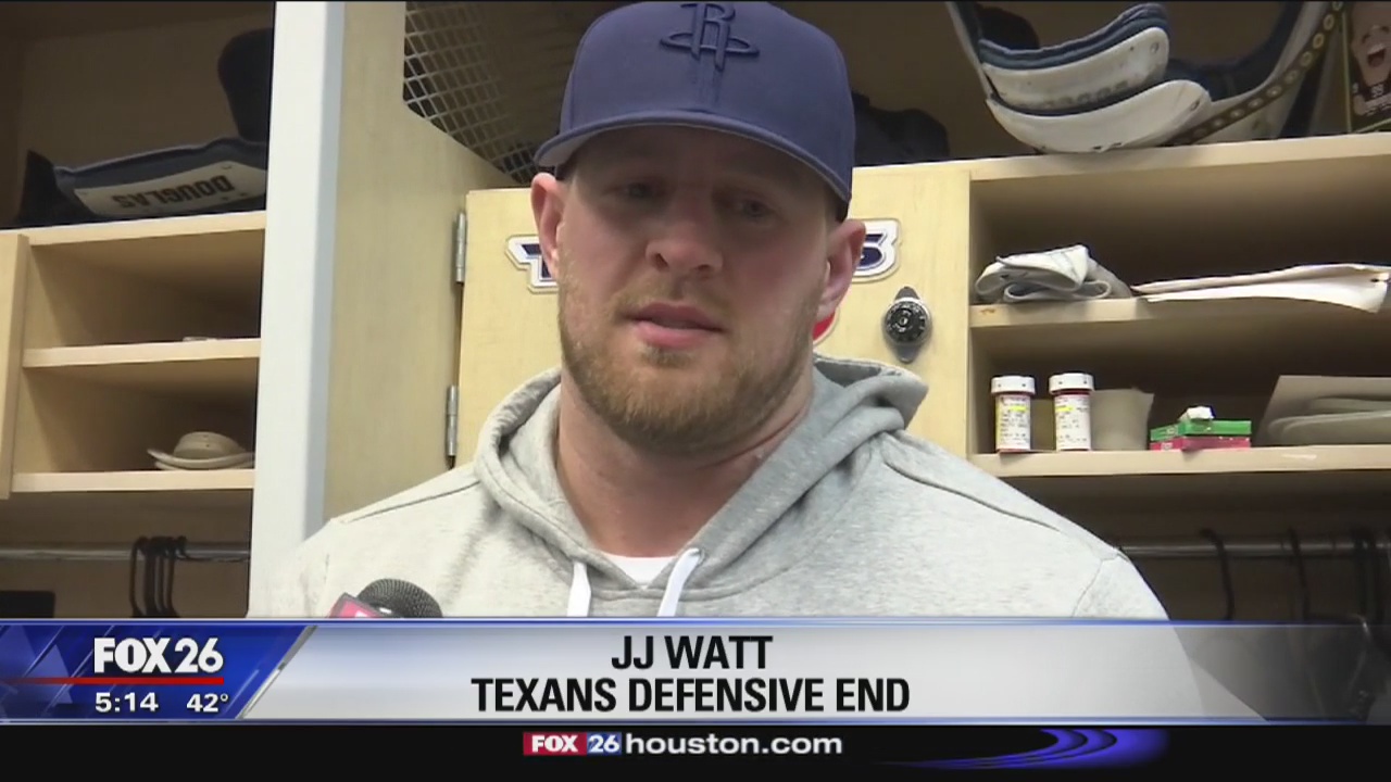 J.J. Watt discusses recovery progress
