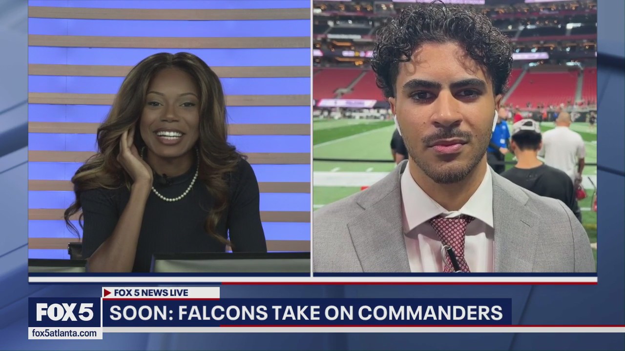 Atlanta Falcons take on Washington Commanders