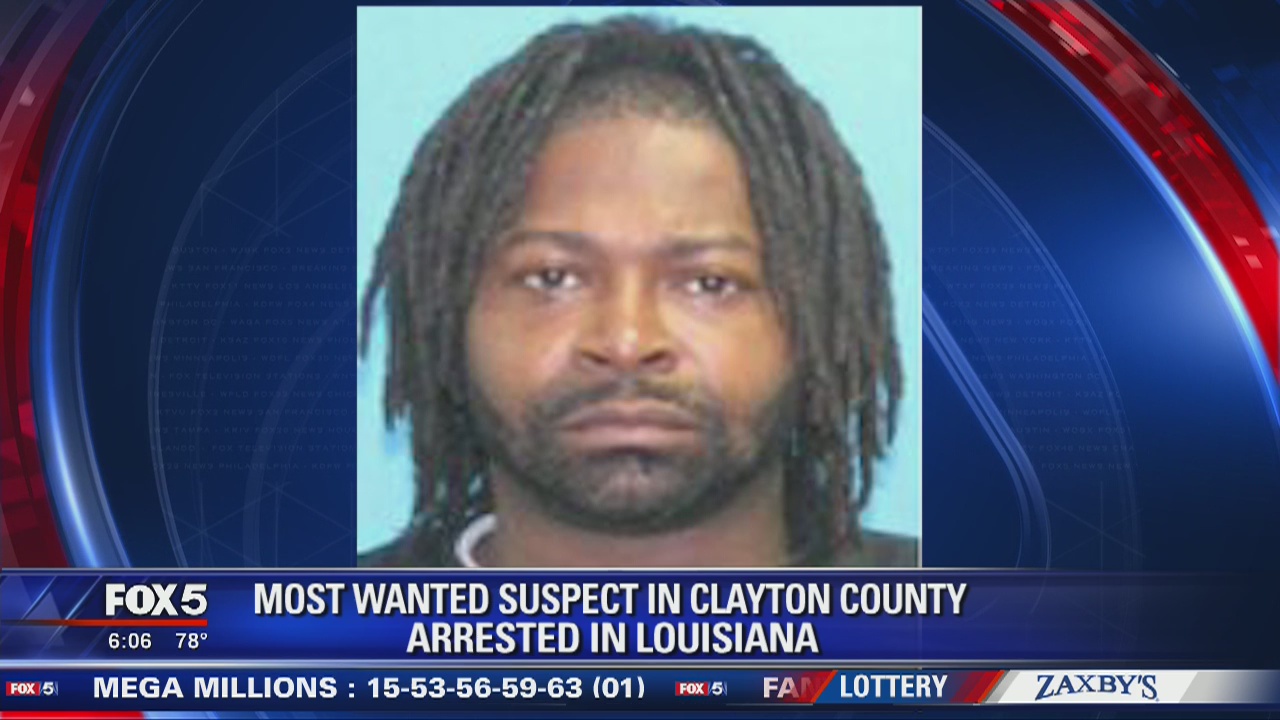 Wanted Clayton County suspect arrested in Louisiana | FOX 5 Atlanta