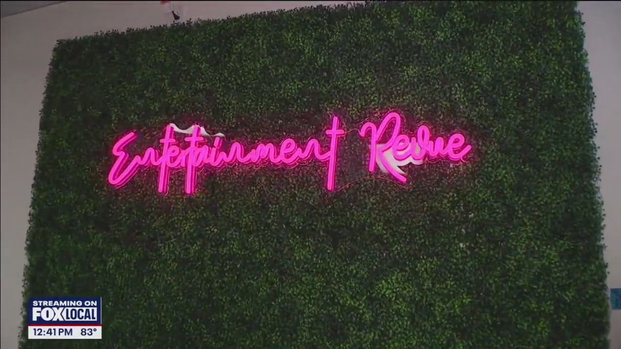 Charley visits local entertainment agency