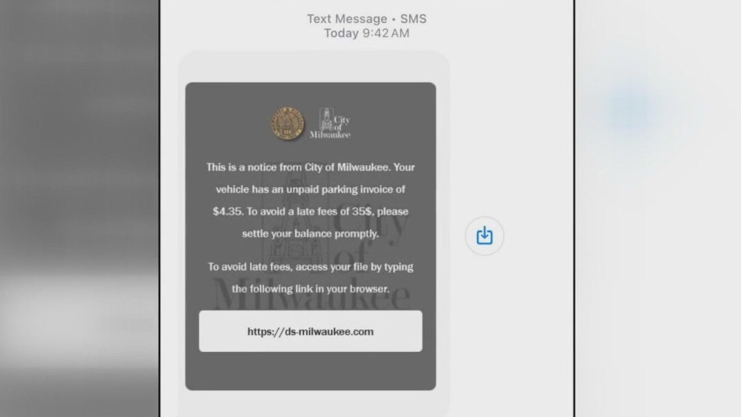 Milwaukee parking ticket scam warning