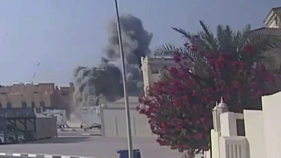 Israeli attack on Hamas negotiators in Qatar captured on CCTV