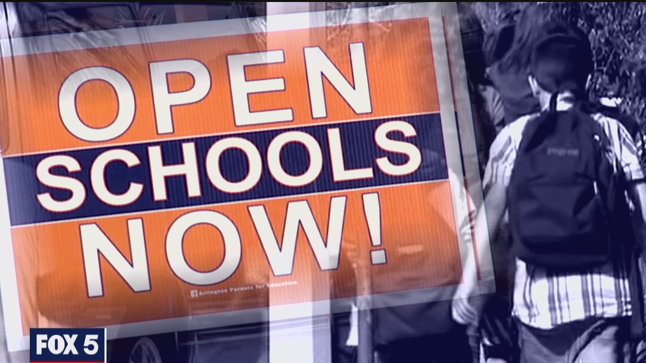 Arlington dad suing to open classrooms