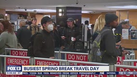 Busiest spring break travel day