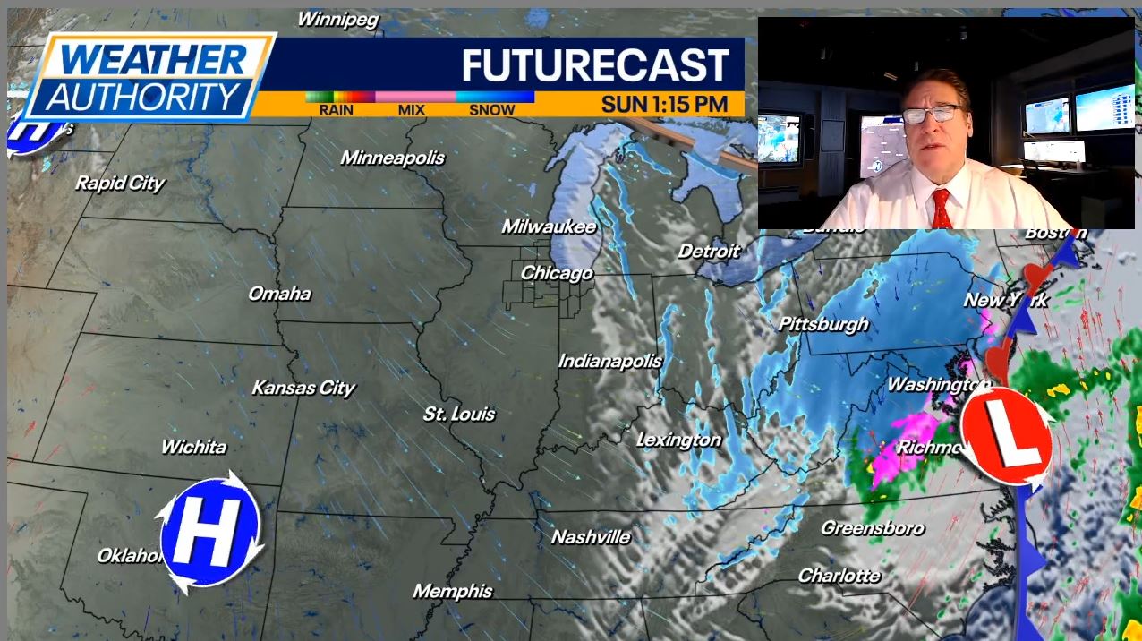 Chicago Weather: Single-digit temps here through midweek