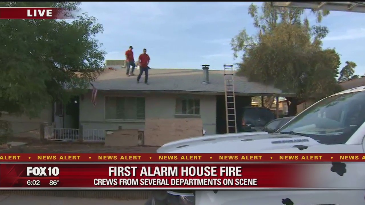 Dog dies in 1st-alarm house fire | FOX 10 Phoenix