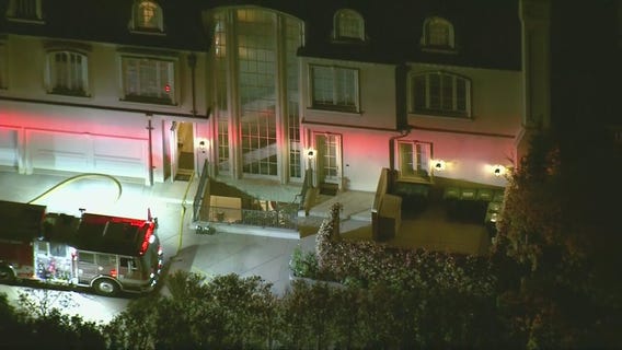 Crews respond to Denzel Washington's Beverly Crest home for possible fire