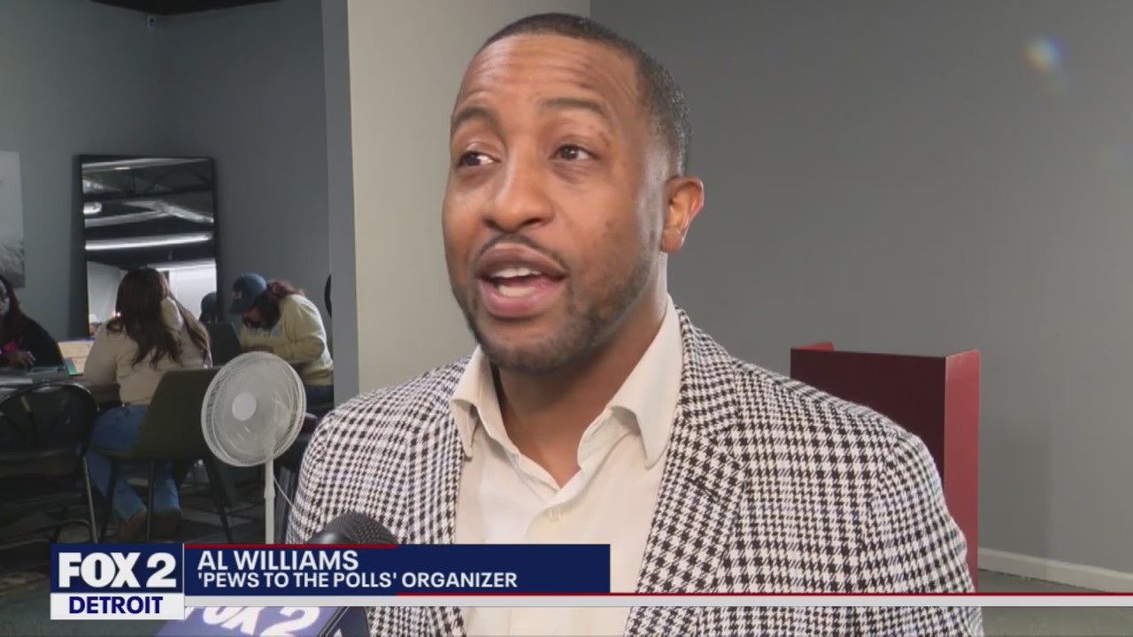 Pews to the Polls push has faith leaders in Detroit prompting congregations to vote