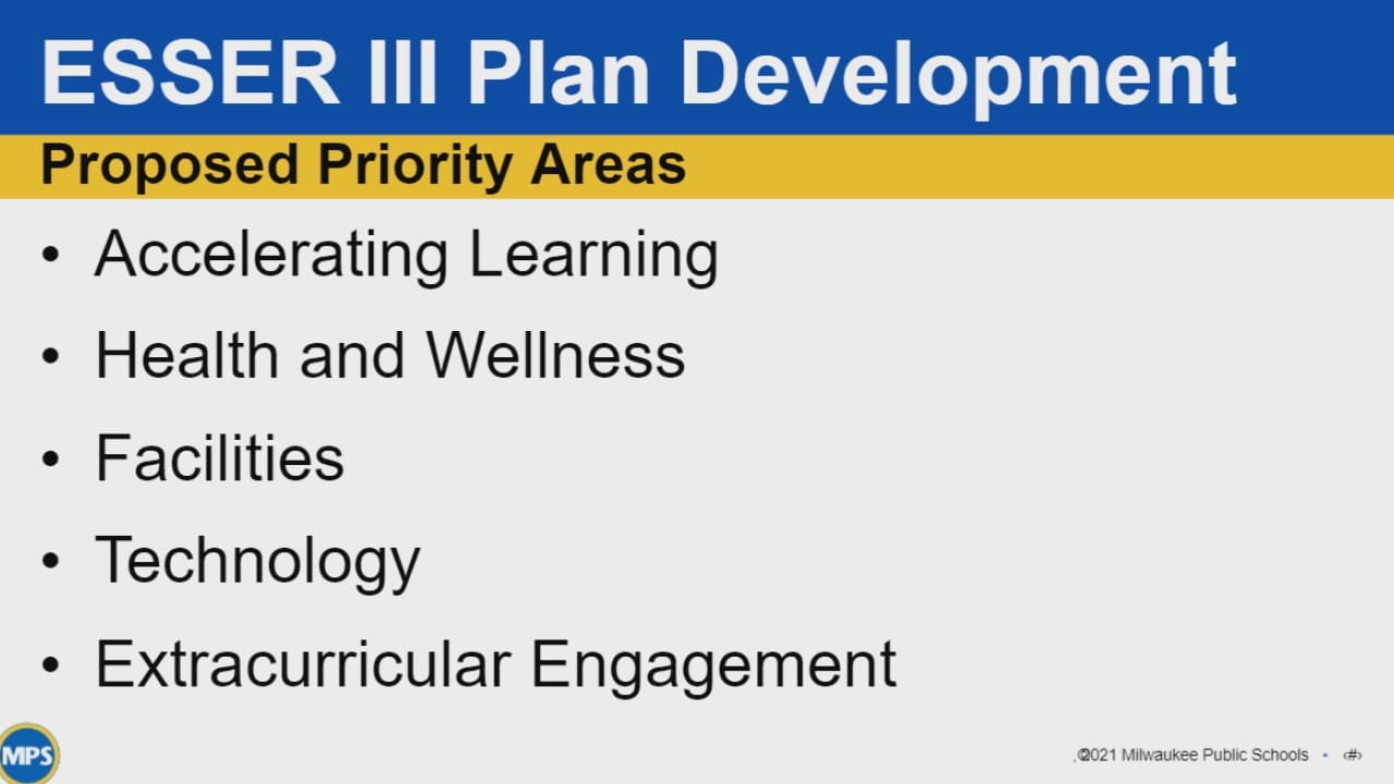 MPS seeks input on relief fund allocation