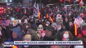 Military blocks arrest of South Korean president