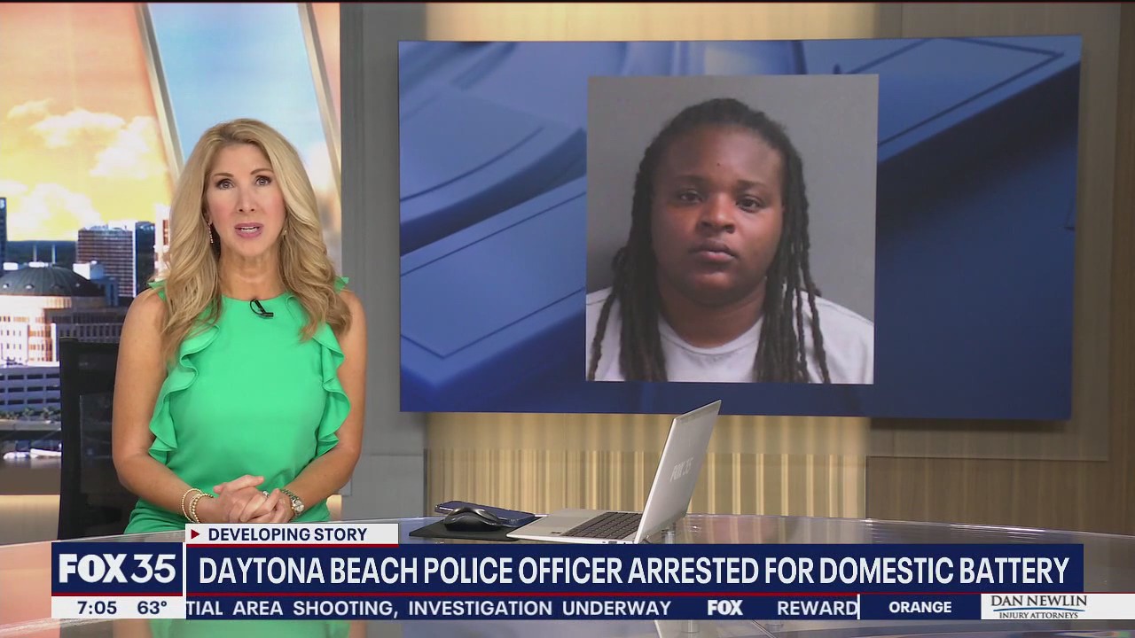 Daytona Beach police officer arrested for domestic battery