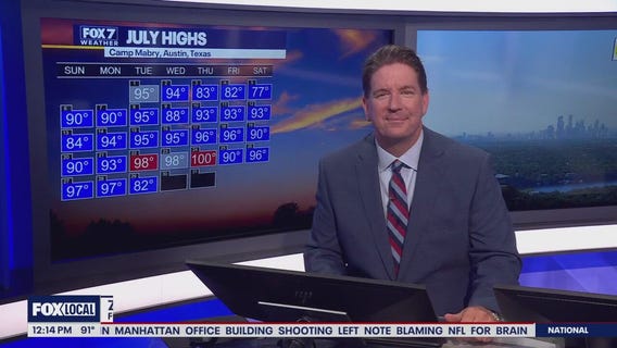 Austin weather: Hotter days ahead as July wraps up