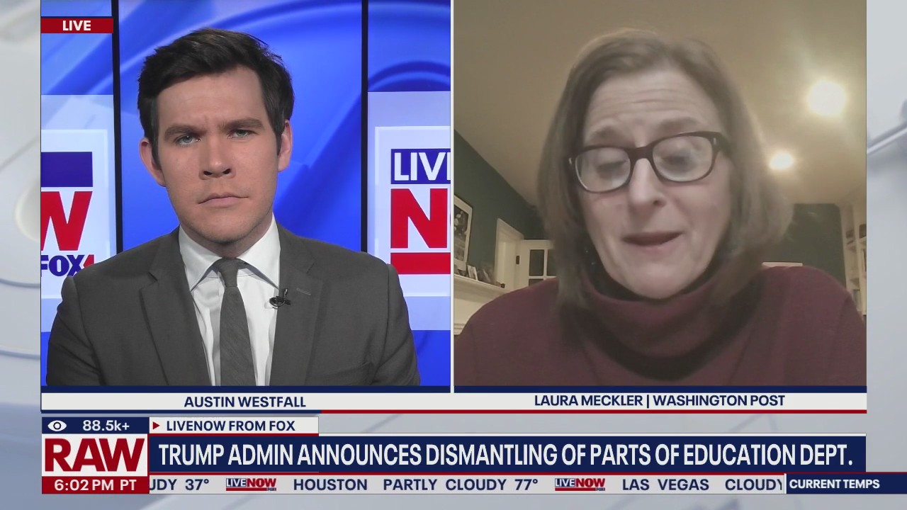 U.S. announces dismantling of parts of Education Dept.