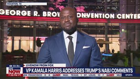 VP Harris addresses Trump's NABJ comments