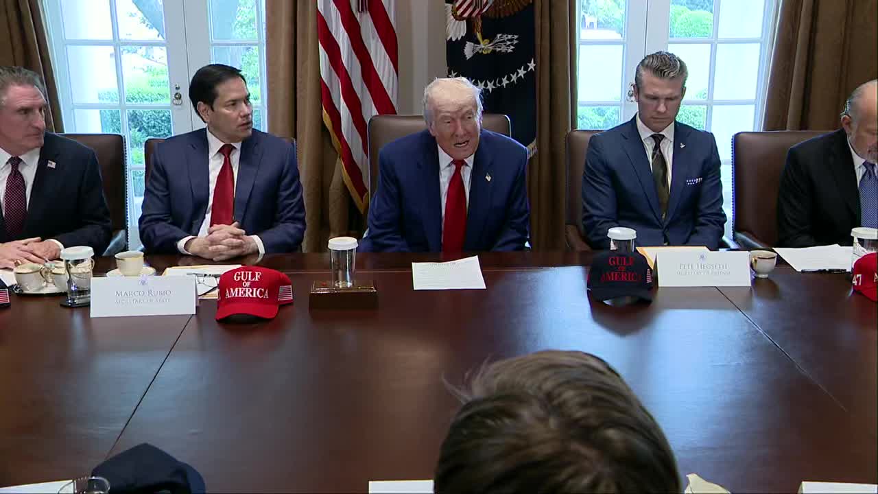 President Trump hosts cabinet meeting: April 30, 2025