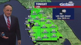Tampa weather | Cloudy with temps in the 70s