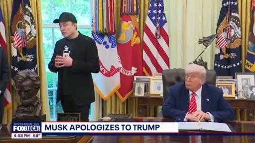 Musk apologizes to Trump for public feud