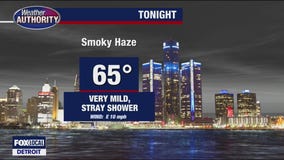 Partly sunny with a stray shower for Wednesday