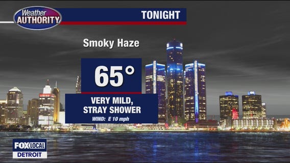 Partly sunny with a stray shower for Wednesday