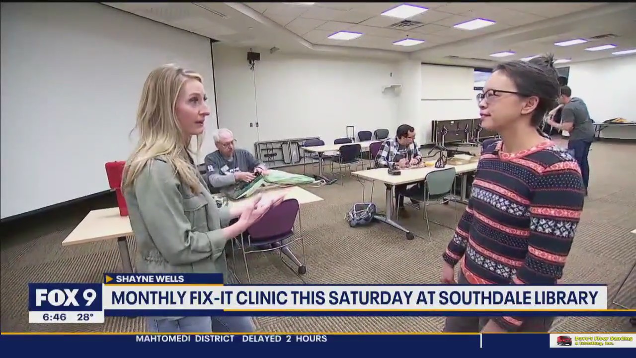 Don?t trash it, fix it! Hennepin County to offer free Fix-It Clinic this weekend