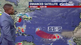 Invest 90L forms in the Atlantic