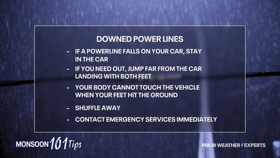 Monsoon 101: Downed power lines