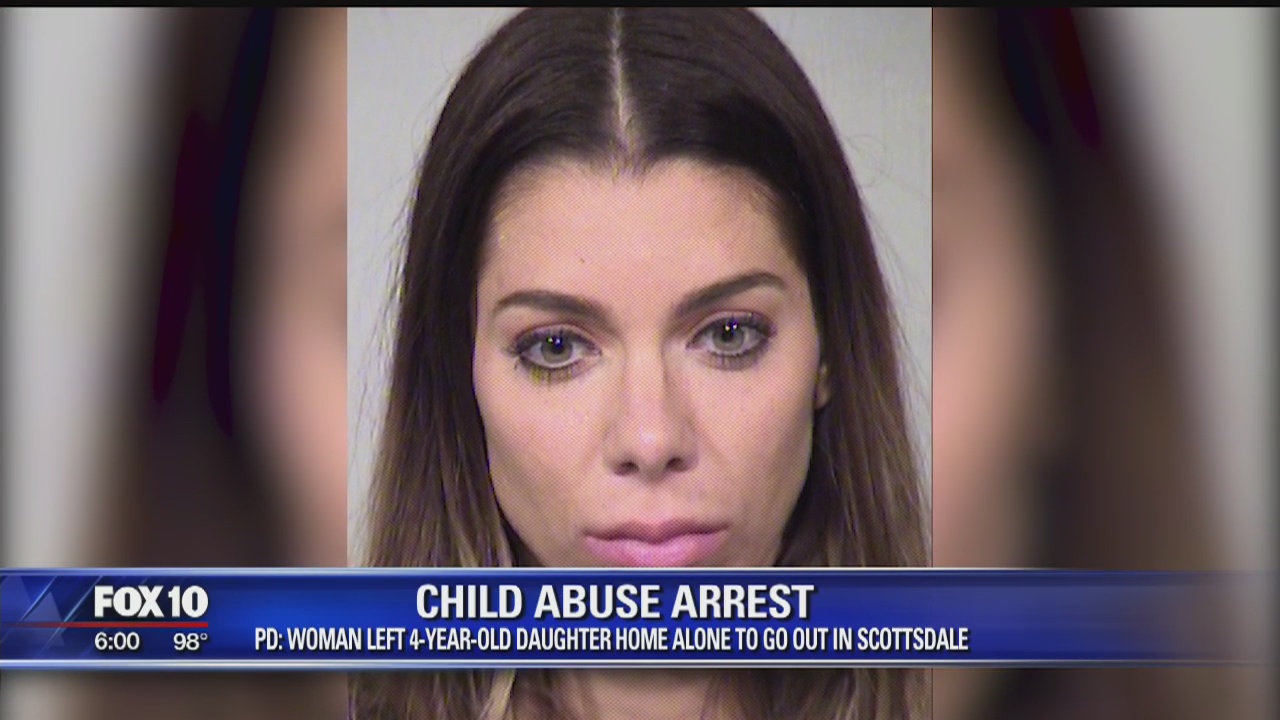 Mother accused of child abuse after leaving 4-year-old daughter home ...