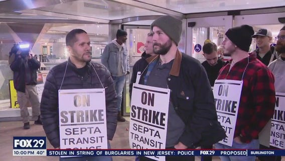 SEPTA Police on strike after negotiations for new contract fail