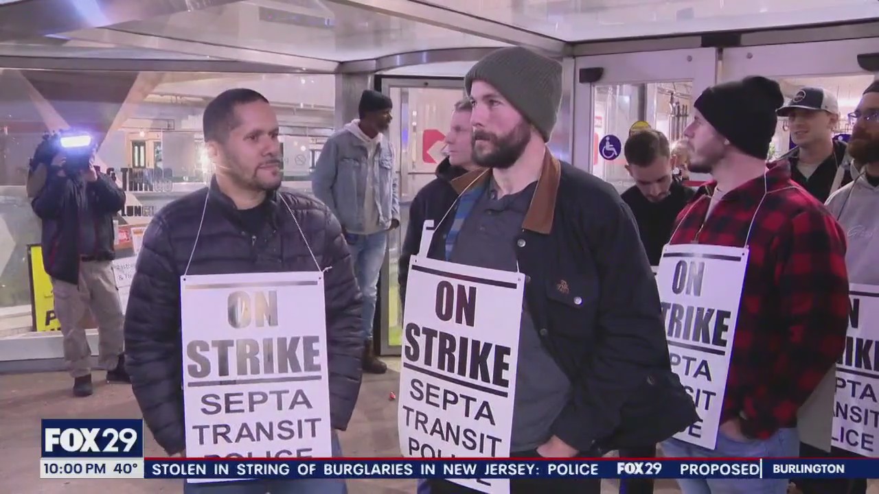 SEPTA Police on strike after negotiations for new contract fail