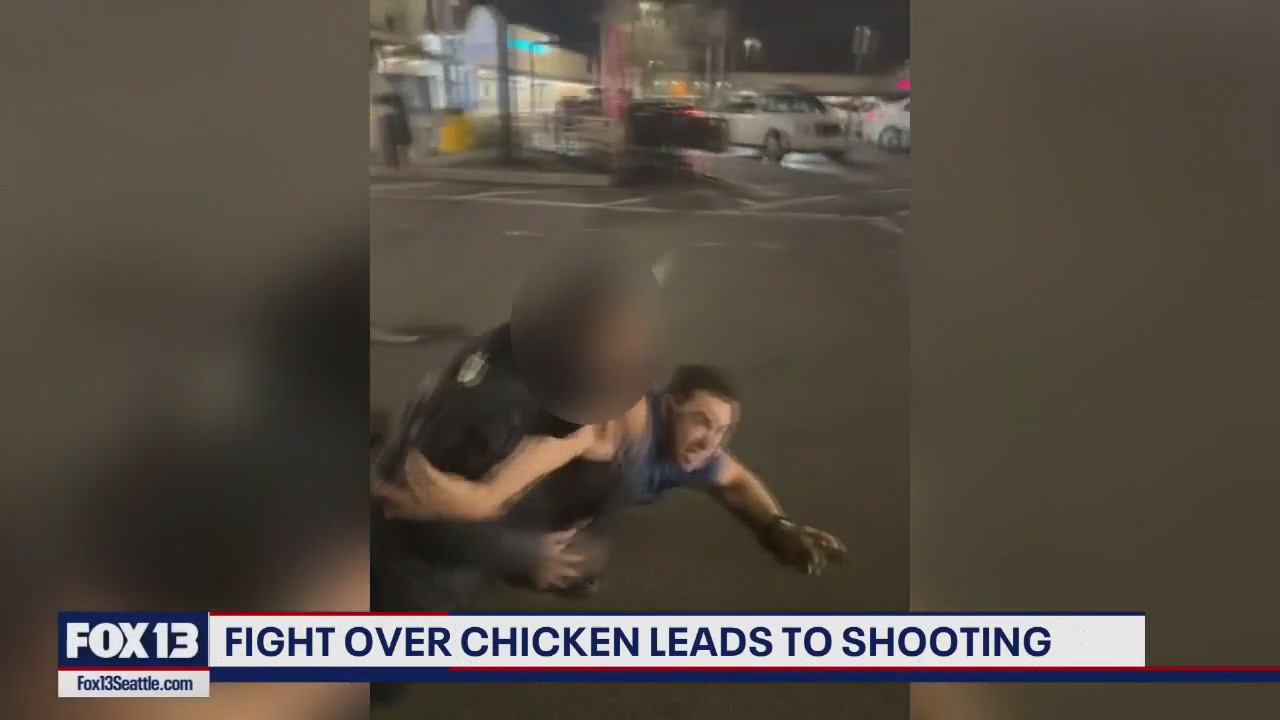 Fight over chicken leads to shooting in Seattle