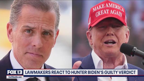 Lawmakers react to Hunter Biden guilty verdict