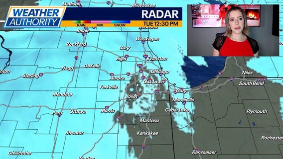 Chicago weather: Cold with light snow today, slick spots possible