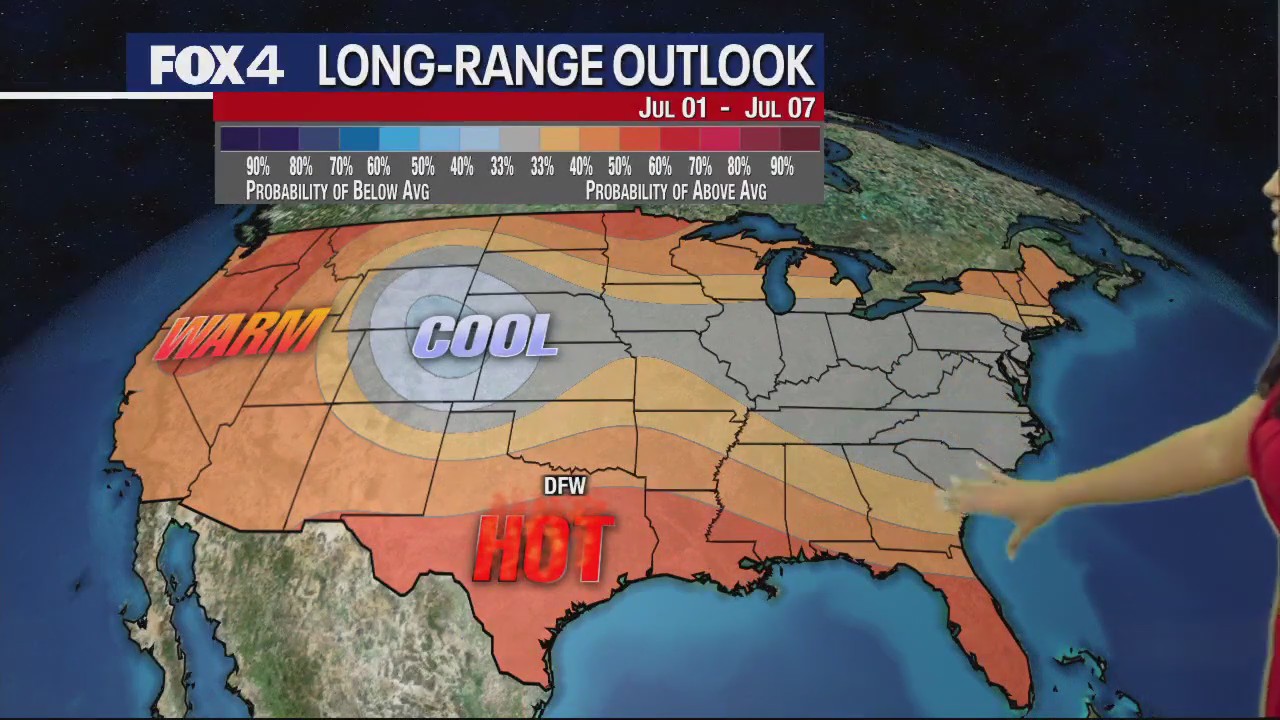Dallas Weather: June 24 overnight forecast