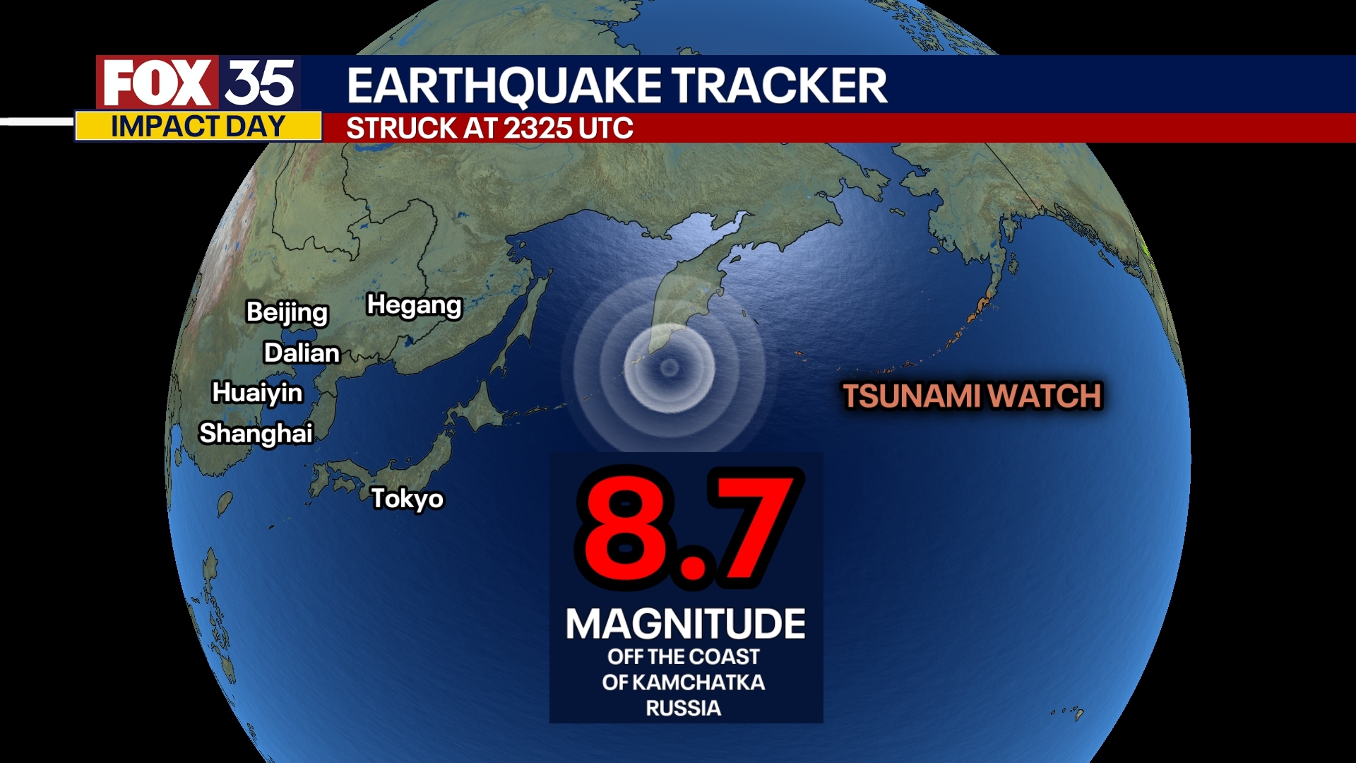 Powerful earthquake off coast of Russia triggers tsunami concerns