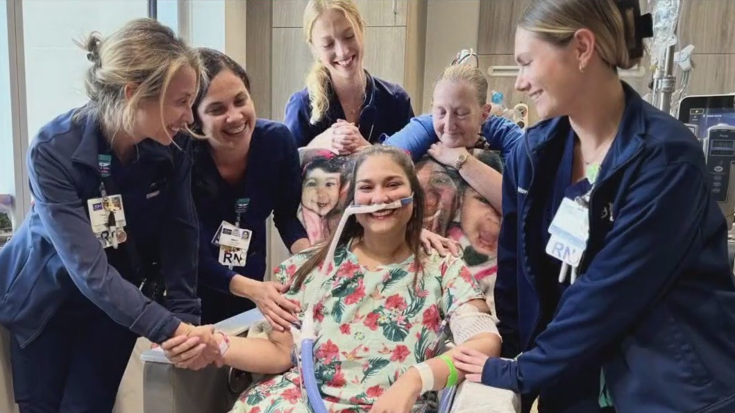 Lung transplant recipient celebrates life at TGH