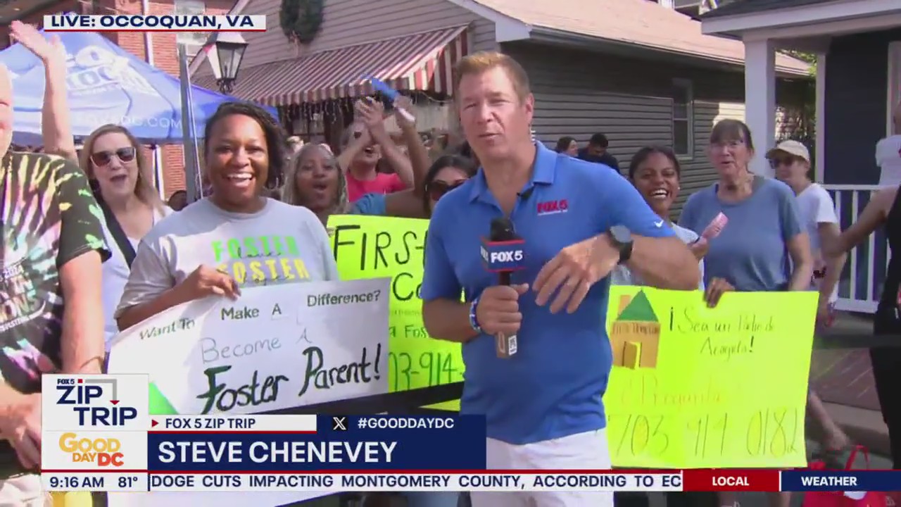 7/11 Chatting with Fox 5 Fans: Occoquan, VA