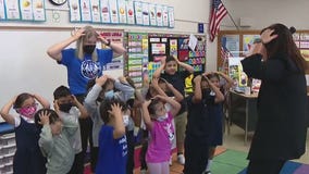 LAUSD students return to school