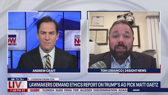 Republicans react to Trump tapping Matt Gaetz as AG