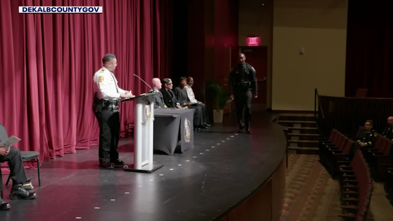 DeKalb County Police Officer David Rose graduation speech | FOX 5 Atlanta