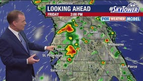 Tampa weather | Storms building earlier Friday