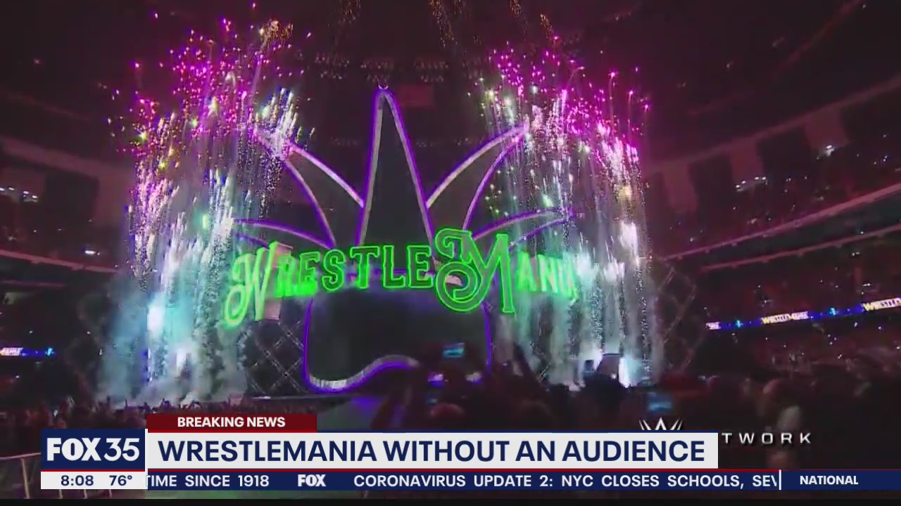 Wrestlemania in Orlando without audience