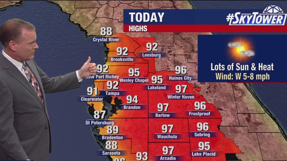 Tampa weather | Friday forecast | FOX 13 Tampa Bay