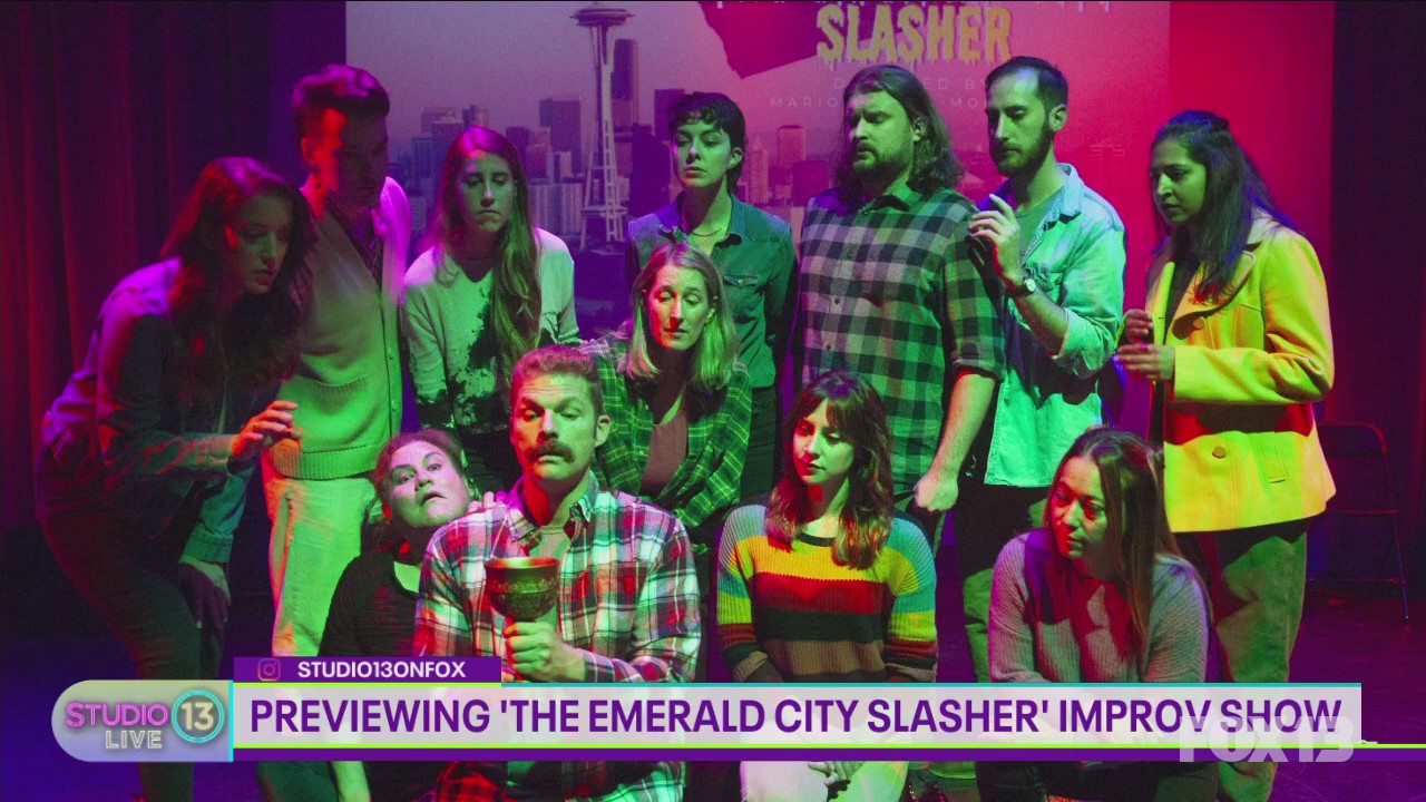 Jet City Improv previews murder mystery The Emerald City Slasher